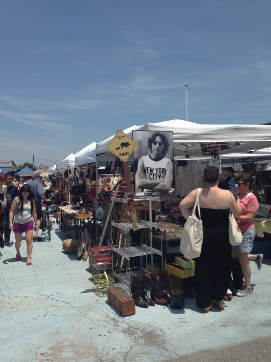 Brooklyn Flea, found some great treasures and enjoyed chatting to the artisans. 